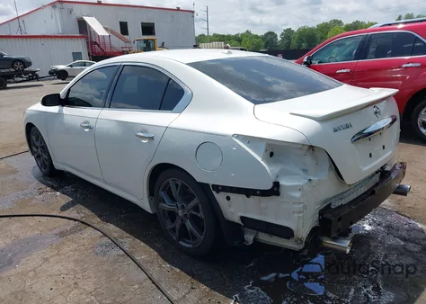 2013 Nissan Maxima 3.5 Sv from USA, damaged, VIN 1N4AA5AP4DC813443